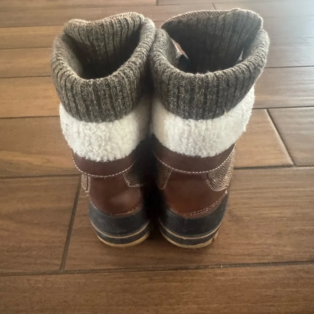 DREAM PAIRS kids Insulated Waterproof Winter Snow Boots size 5